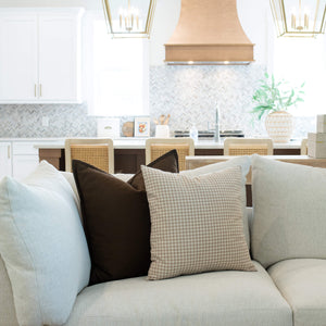 Catalina Pillow Cover | Light Brown