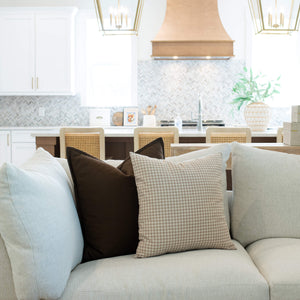 Catalina Pillow Cover | Light Brown