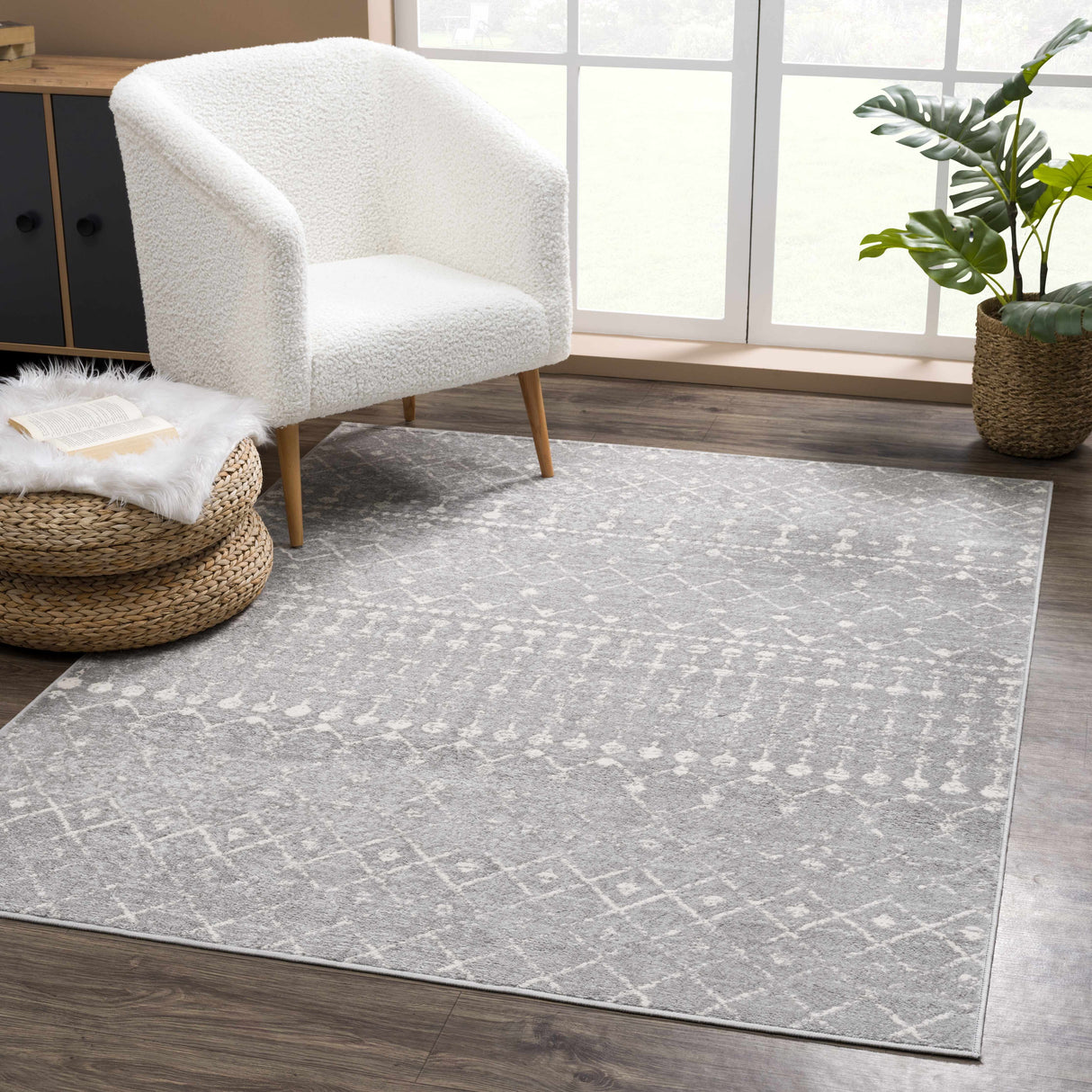 Tigrican Light Gray 2334 Area Rug - Promo