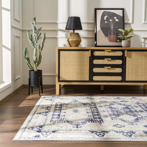 Bindi Navy Area Rug - Clearance