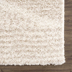Trunding Plush Area Rug in Light Beige