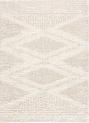 Trunding Plush Area Rug in Light Beige