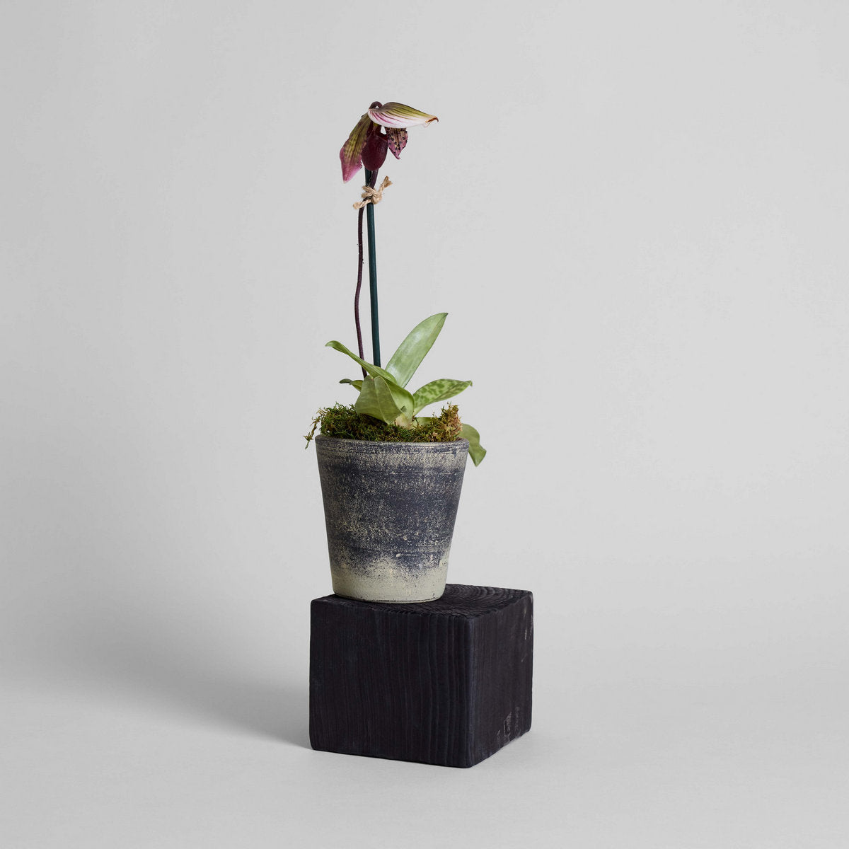 Basic Planter, Grey Patina