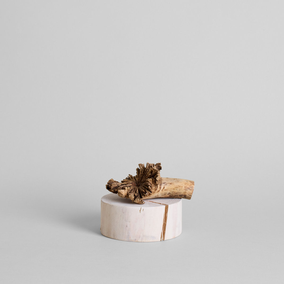 Round Pedestal Wood Base