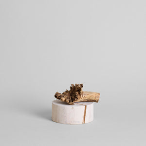 Round Pedestal Wood Base