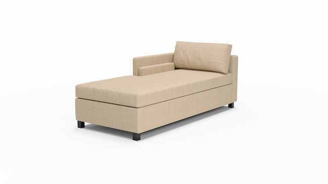 Del Rose | Left Arm Chaise | 72" | Latex | Eco-Friendly | STYLNN®️