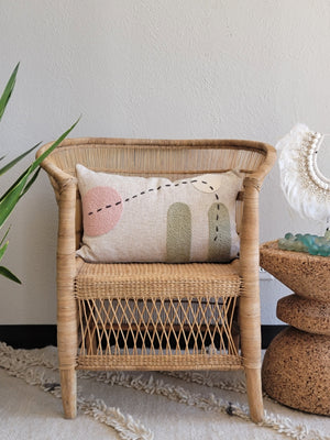 Desert Dawn Throw Pillow