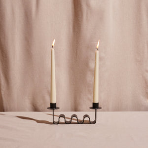 Helen Black Candle Holder by MESO