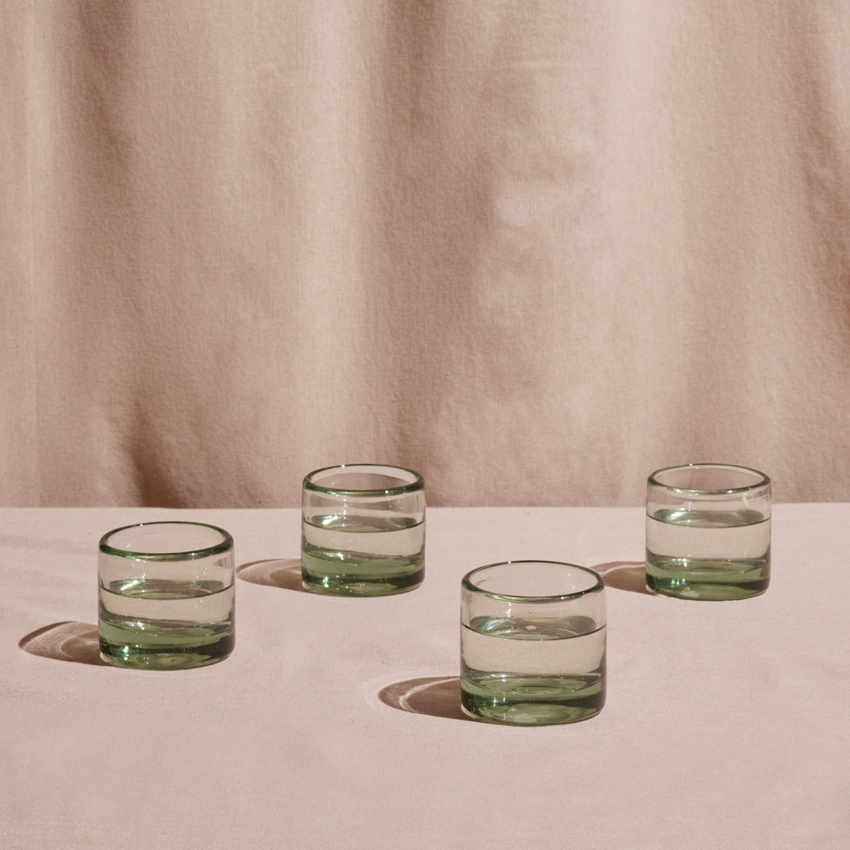 Ana Clear Short Glass (Set of 4) by MESO
