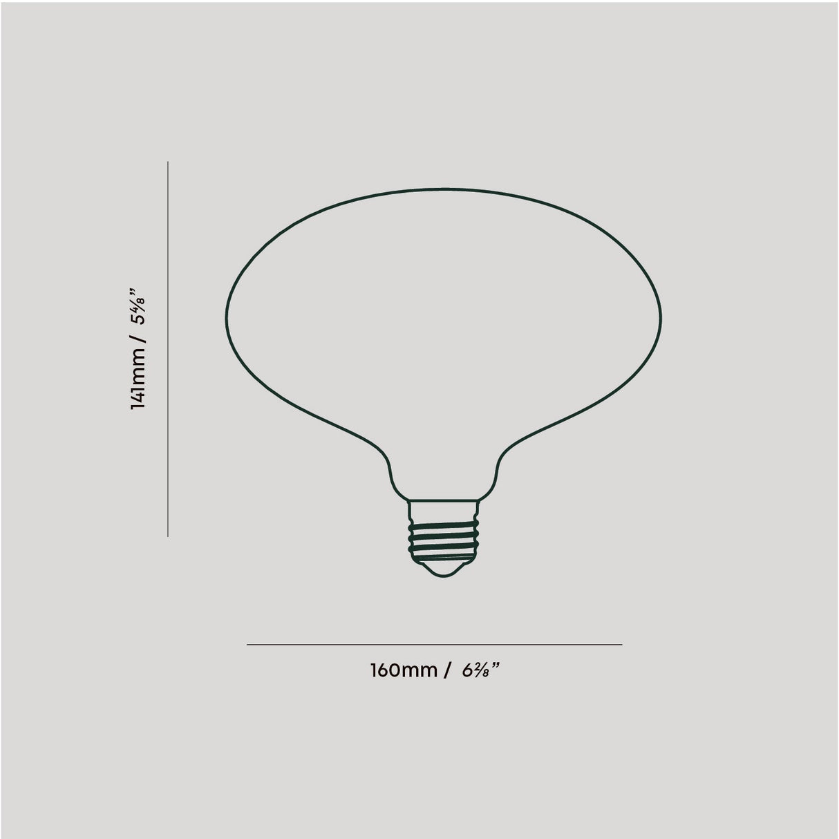 Oval Dim-to-Warm Pendant Light in Walnut