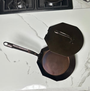 12" Hybrid Carbon Steel Skillet - Hand Forged