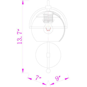 Winnetka Modern Wall Sconces