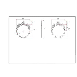 Blekkink Traditional Wall Mirror