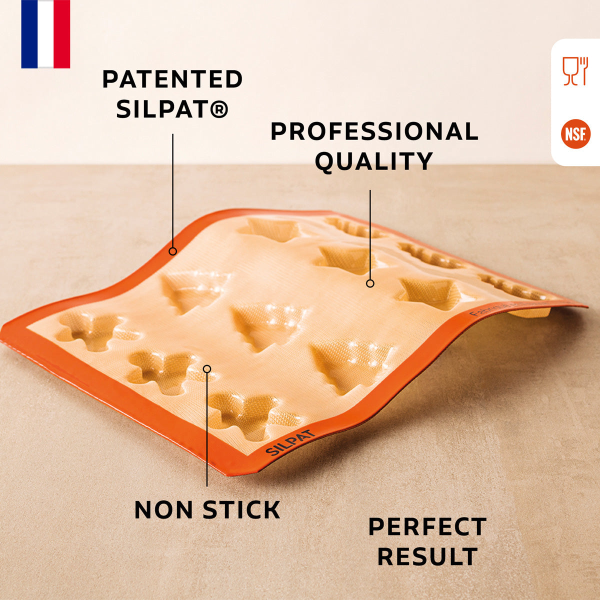 Silpat Holiday Treats Mold