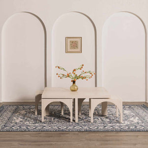 Etoile Navy Blue Performance Rug