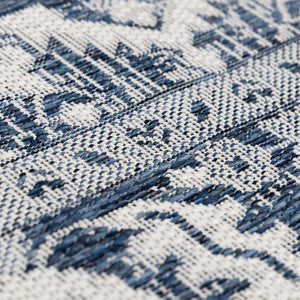 Etoile Navy Blue Performance Rug