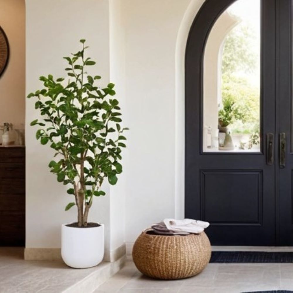 4' Faux Potted Eucalyptus Tree