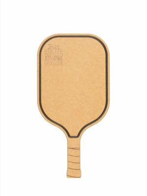Pickleball Charcuterie Cutting Board -"Just One More Game"