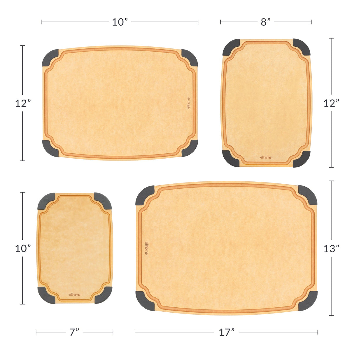 Essential Series Cutting Board, Medium - 12" x 8"