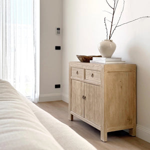 Elm Two Drawer Cabinet