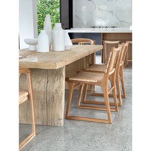 Vintage Elm Dining Table