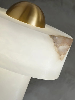 Exquisite Stone Alabaster Table Lamp