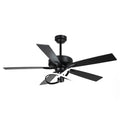 52 Inch Oregon DC Motor Modern Downrod Ceiling Fan with LED Light