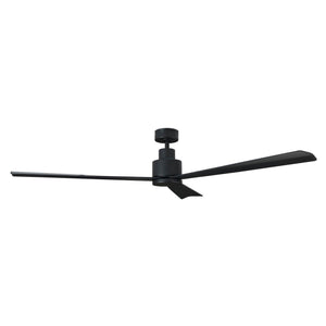 52" Zelda Industrial DC Motor Downrod Mount Reversible Ceiling Fan With Remote Control