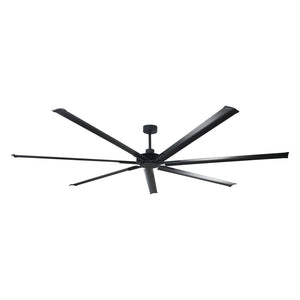 84 Inch 100 Inch Silent Storm Extra Large Ceiling Fan with Remote Control
