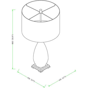 Pogradec Traditional Table Lamp