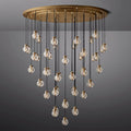 Fantasy Pearl Ball Round Chandelier 48"