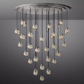 Fantasy Pearl Ball Round Chandelier 60"
