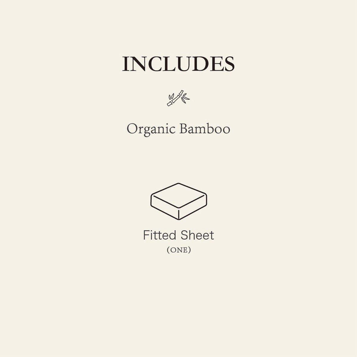 Organic Bamboo Sateen Fitted Sheet