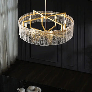 Round Crystal Chandelier