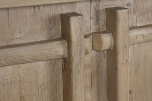 Four Door Elm Cabinet