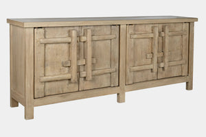 Four Door Elm Cabinet