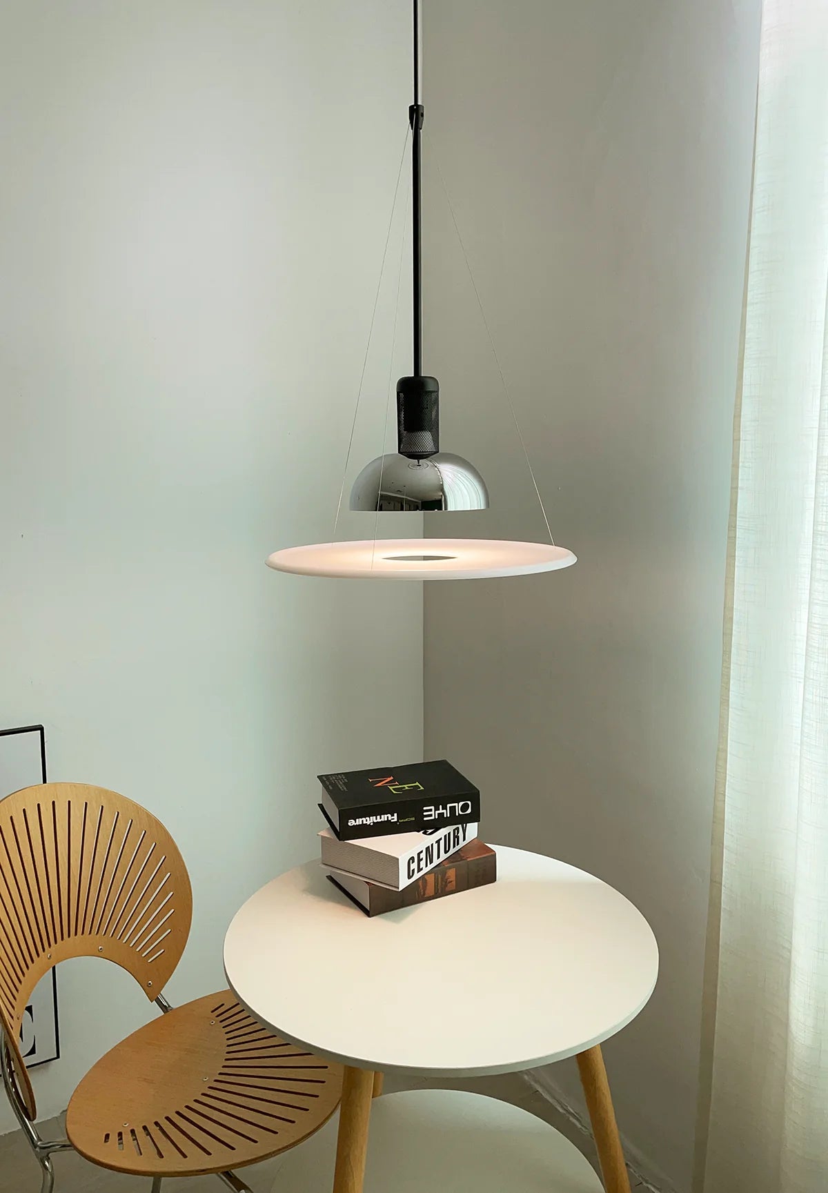 Frisbi Acrylic Disc Pendant Light