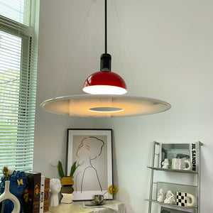 Frisbi Acrylic Disc Pendant Light
