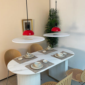 Frisbi Acrylic Disc Pendant Light