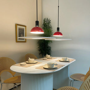 Frisbi Acrylic Disc Pendant Light