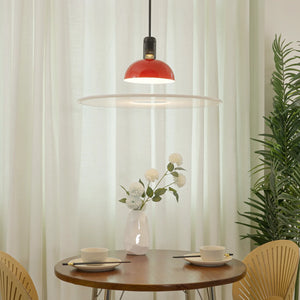 Frisbi Acrylic Disc Pendant Light