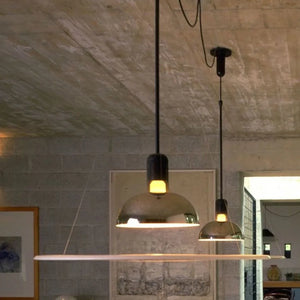 Frisbi Acrylic Disc Pendant Light