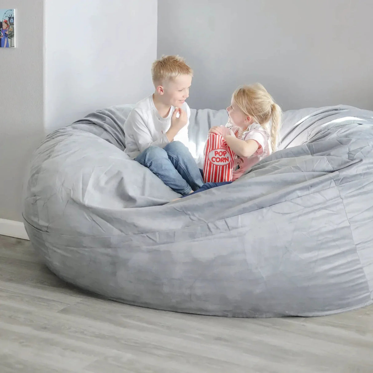 Fuf® 7Ft Oversized Foam Bean Bag
