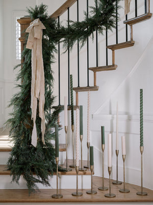 9' Faux Evergreen Cedar Garland
