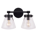 Gleam Modern Farmhouse 2-Light Vanity Light