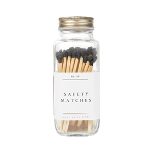 Black Tip Safety Matches - 60 Count, 3.75"