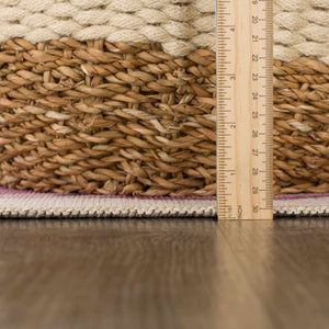 Colorful Hopscotch Washable Kids Rug