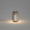 Garden Rattan Floor Lamp