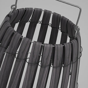 Garden Rattan Floor Lamp