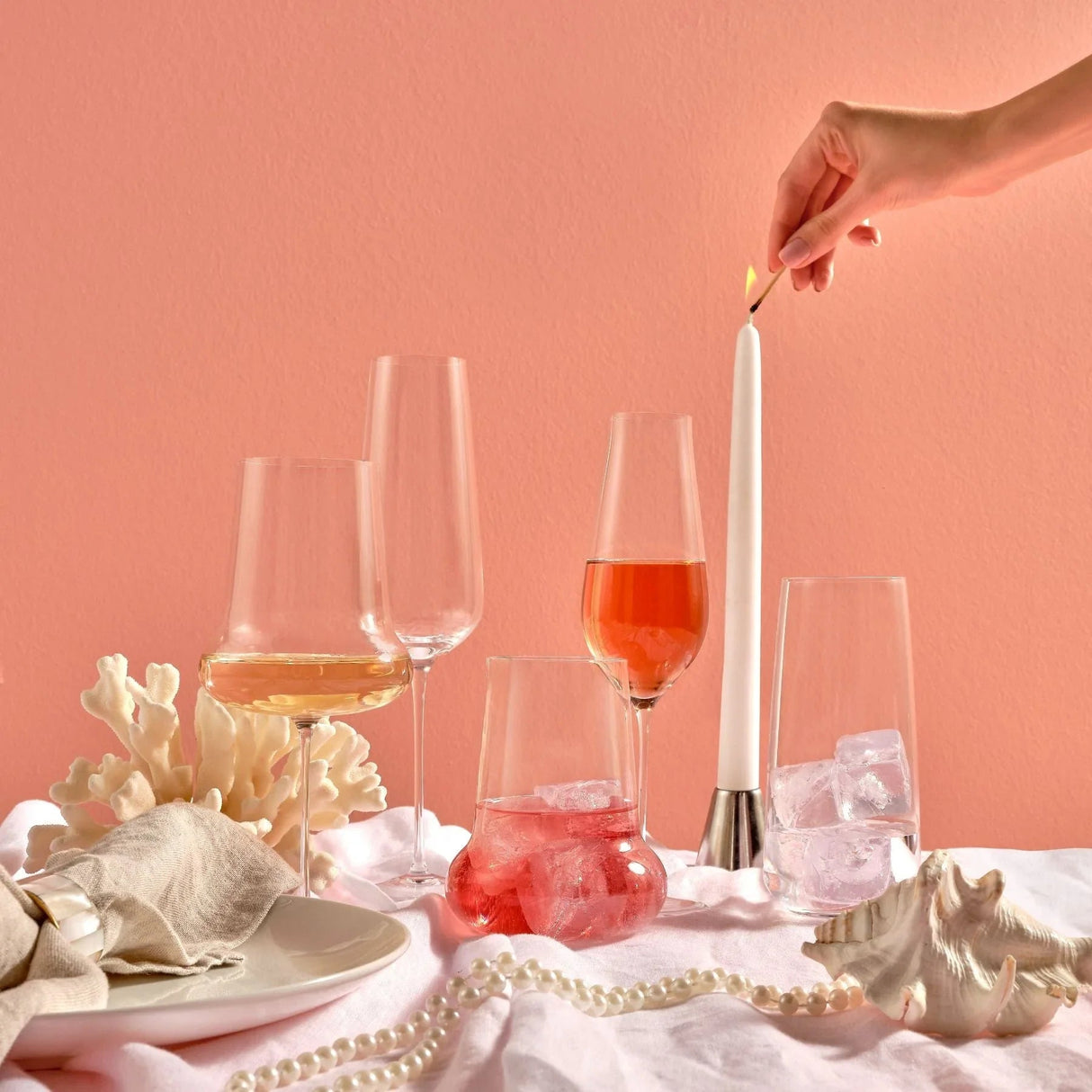 Stem Zero Flute Champagne Glass